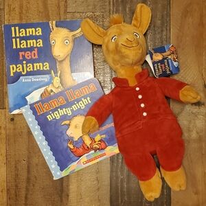 New Llama Llama Red Pajama Plush Toy Kohl's Cares Scholastic Books Anna Dewdney